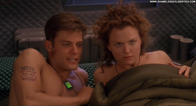 Dina Meyer Starship Troopers Sex Nude Posing Hot Celebrity Topless