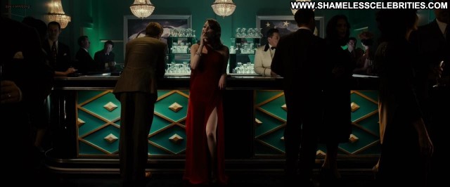 Emma Stone Gangster Squad Fetish Posing Hot Smoking Sexy Celebrity