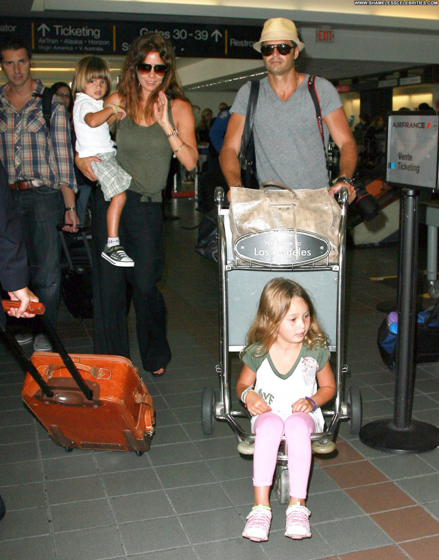 Brooke Burke Lax Airport Beautiful Posing Hot Los Angeles High