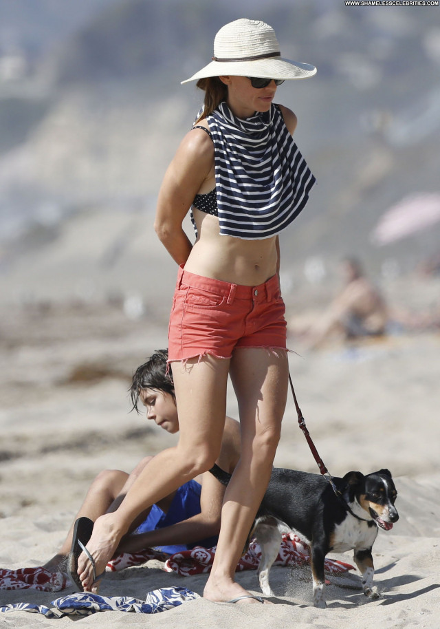 Hilary Swank The Beach Beach Celebrity Beautiful Posing Hot Babe