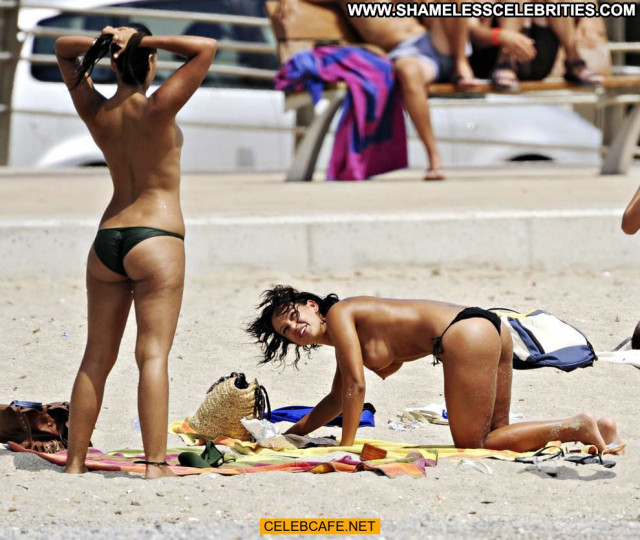 Nereida Gallardo No Source Celebrity Beach Babe Topless Posing Hot