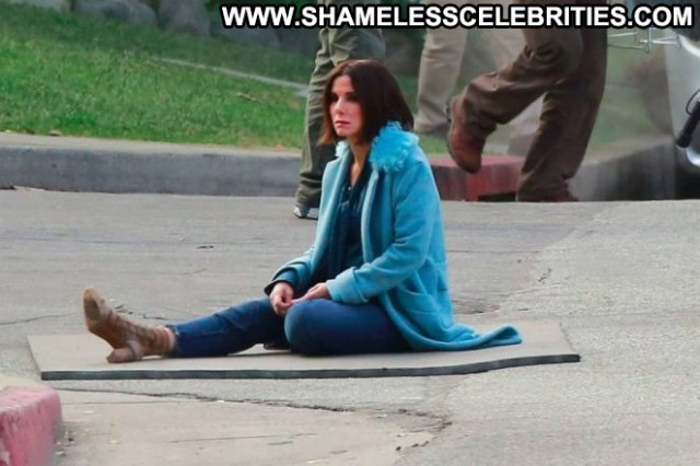 Sandra Bullock Los Angeles Beautiful Posing Hot Angel Celebrity Babe