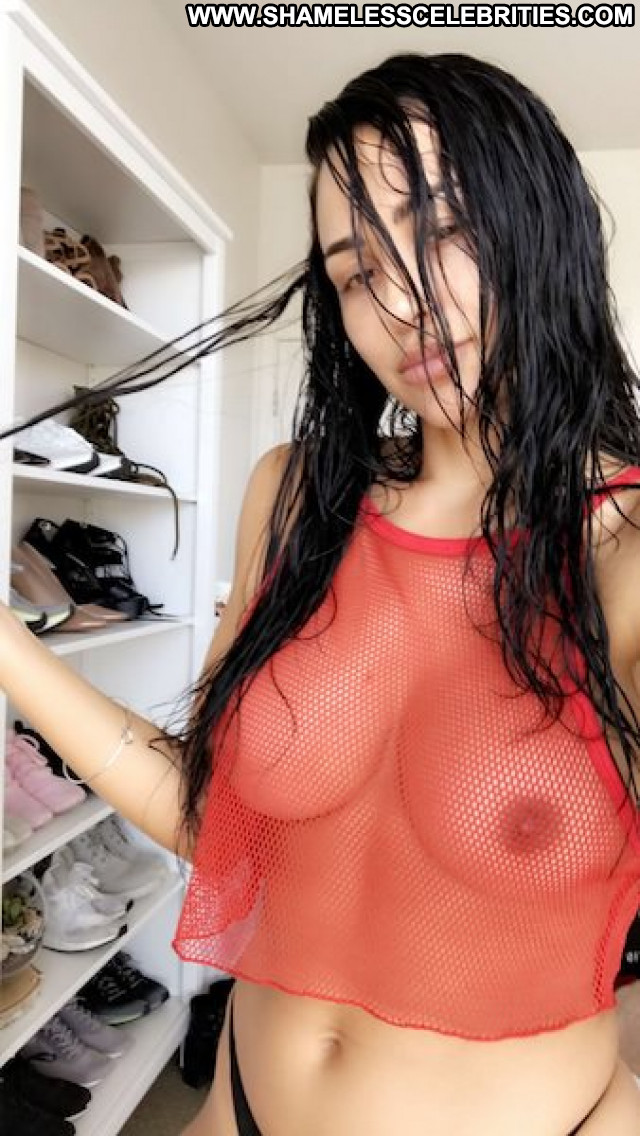 Girl Covering Tits