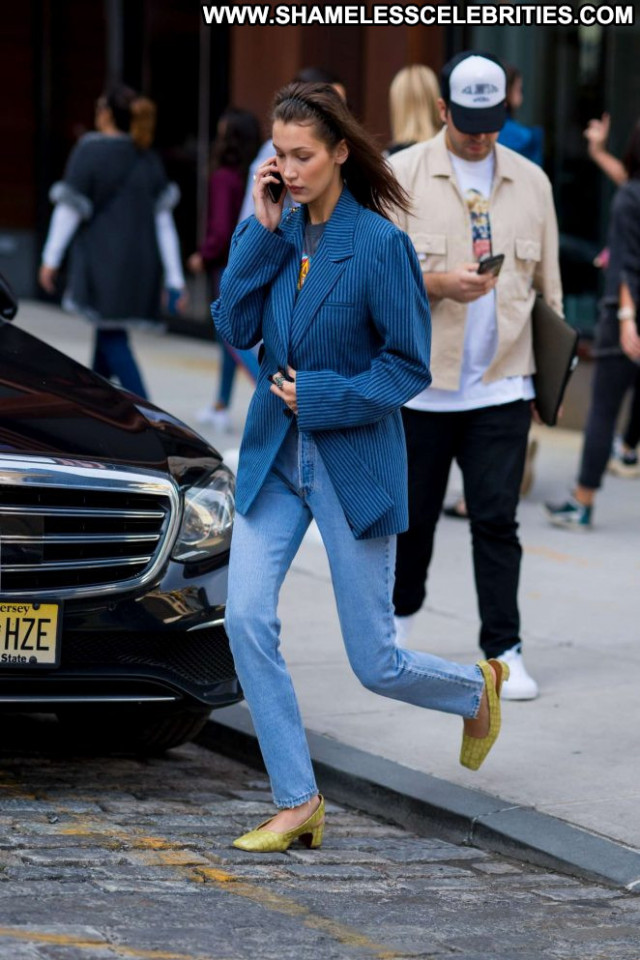 Bella Hadid New York Paparazzi Celebrity New York Babe Beautiful