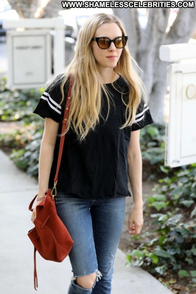 Amanda Seyfried West Hollywood Beautiful Celebrity Jeans Babe Posing