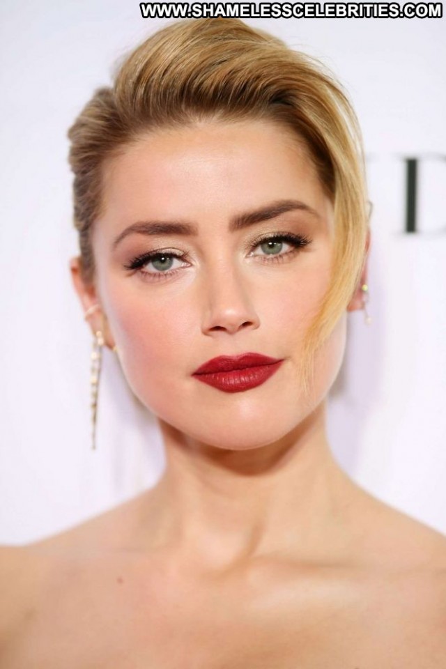 Amber Heard Glamour Women Posing Hot Celebrity Paparazzi Babe