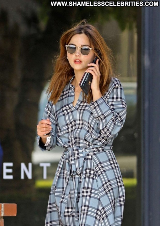 Jenna Louise Coleman Los Angeles Paparazzi Angel Los Angeles Posing