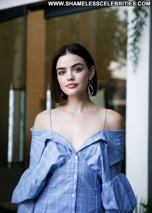 Lucy Hale No Source Posing Hot Paparazzi Celebrity Beautiful Babe