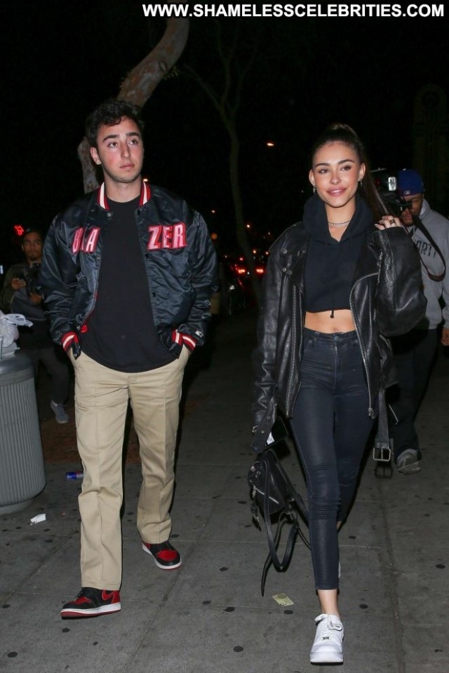 Madison Beer West Hollywood Posing Hot Beautiful Babe Paparazzi