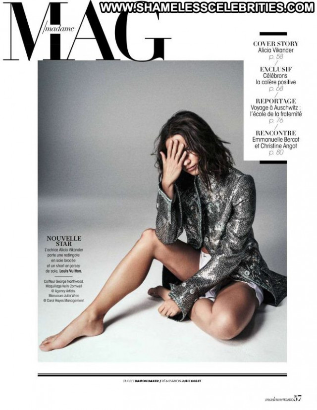 Alicia Vikander Madame Figaro Posing Hot Beautiful Magazine Paparazzi
