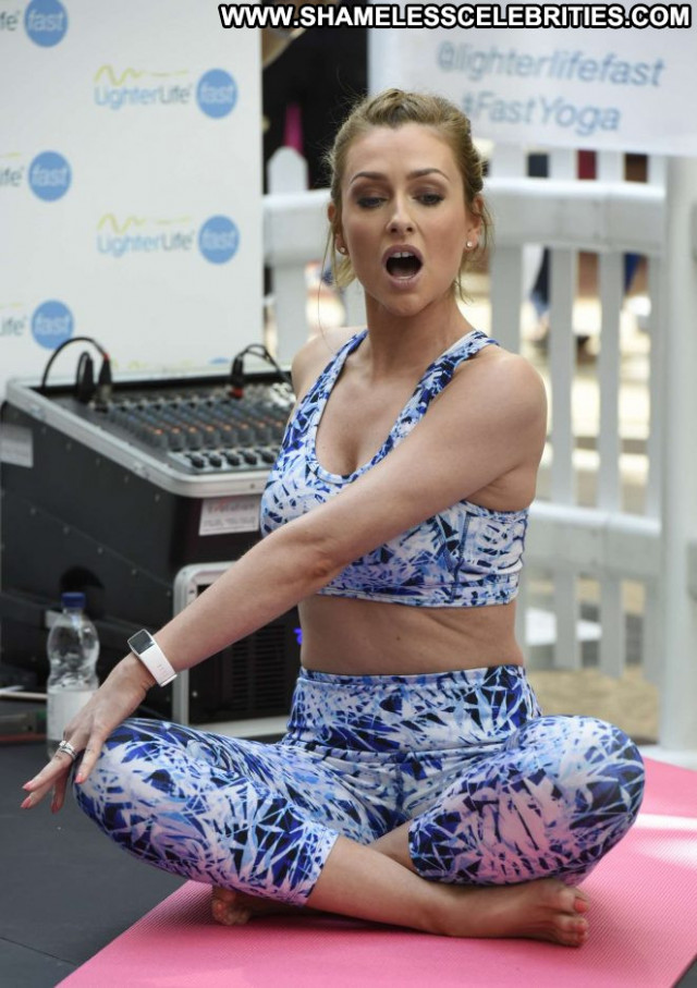 Jennifer Metcalfe Yoga Babe Beautiful Posing Hot Celebrity