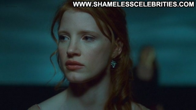 Jessica Chastain Salome Topless Breasts Posing Hot Movie Hot