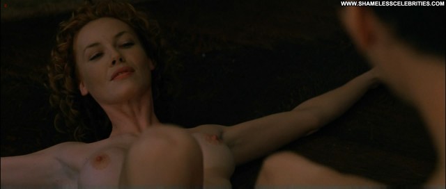 Charlize Theron The Devils Advocate Bush Topless Full Frontal Boobs