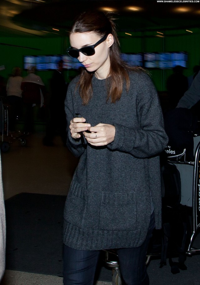 Rooney Mara Lax Airport Babe Beautiful Celebrity Lax Airport High