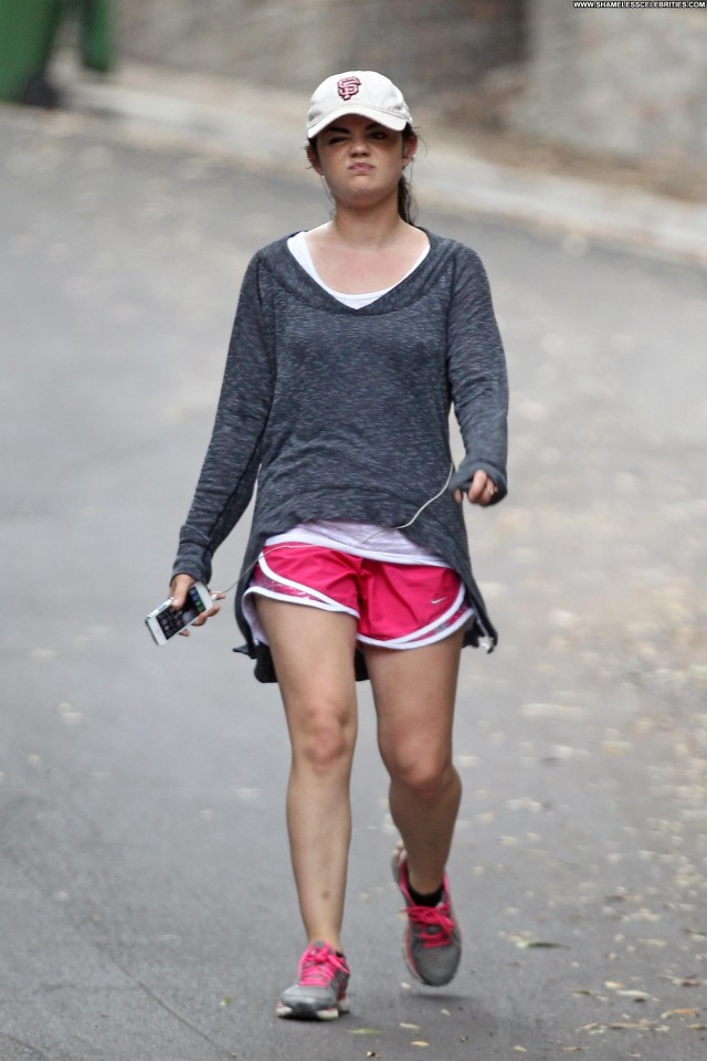 Lucy Hale Los Angeles Jogging Candids Beautiful Celebrity High