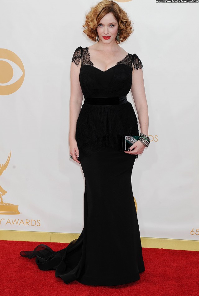 Christina Hendricks Primetime Emmy Awards High Resolution Posing Hot
