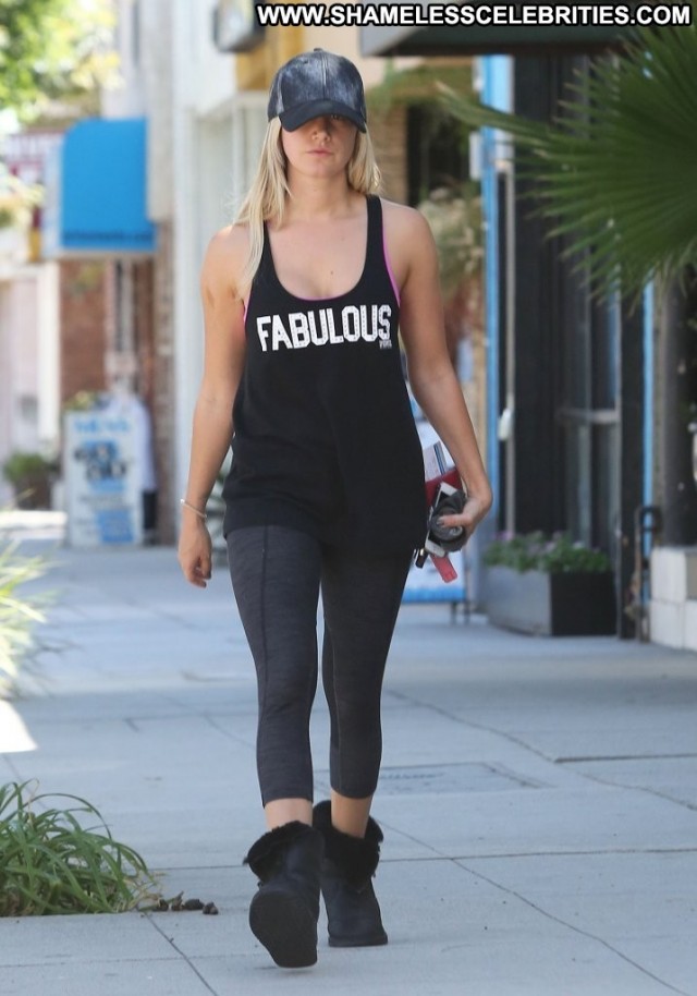 Ashley Tisdale Yoga Class Beautiful Celebrity Babe Posing Hot Yoga