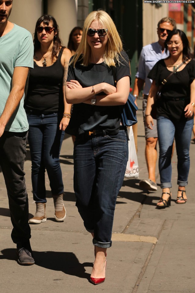 Dakota Fanning New York High Resolution Celebrity Beautiful Candids