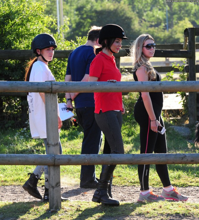 Tulisa Contostavlos Horseback  Celebrity London Babe Beautiful Posing