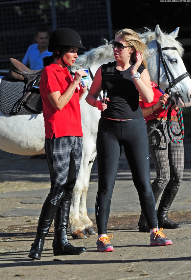 Tulisa Contostavlos Horseback Posing Hot London Babe Celebrity High