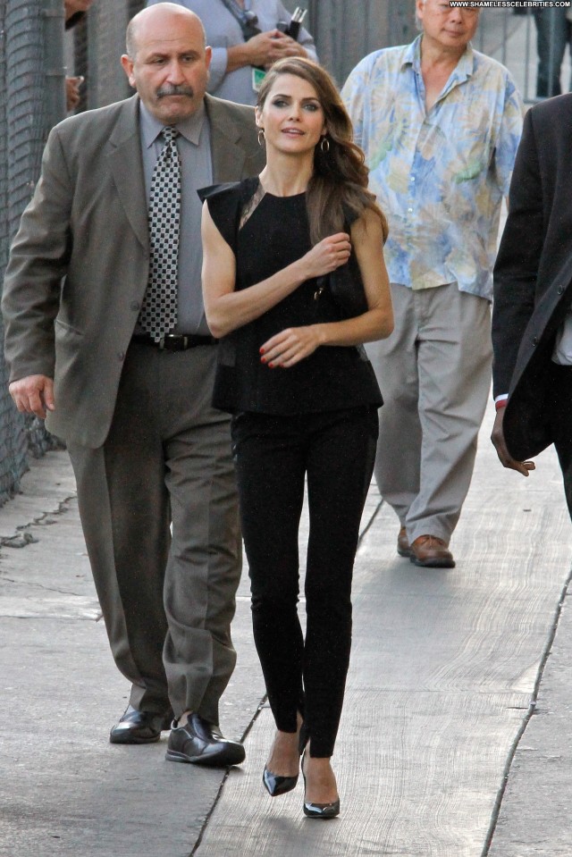 Keri Russell Jimmy Kimmel Live Celebrity Babe High Resolution Posing