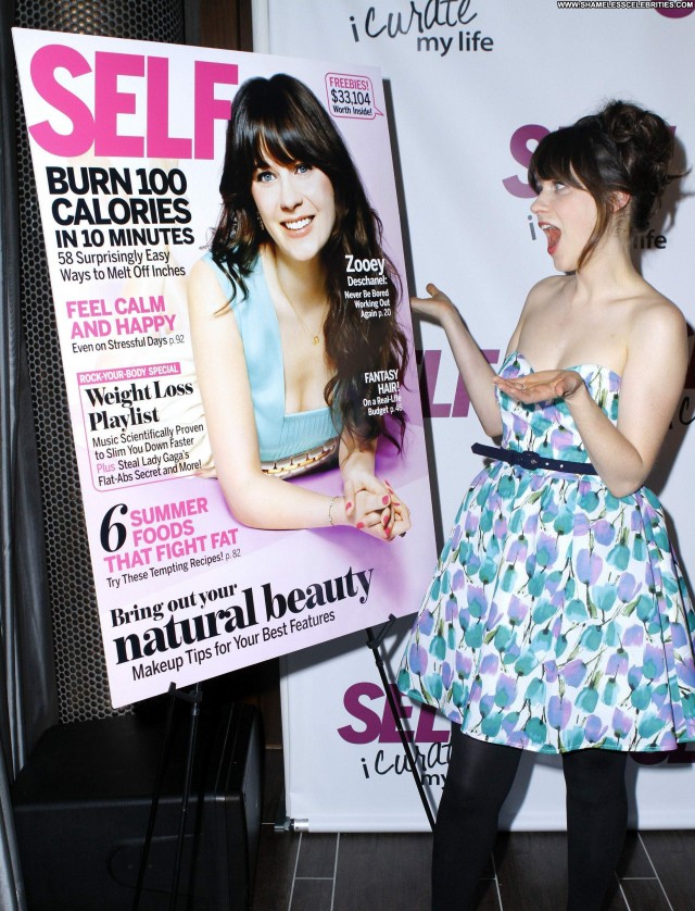 Zooey Deschanel Magazine Babe Magazine High Resolution Posing Hot