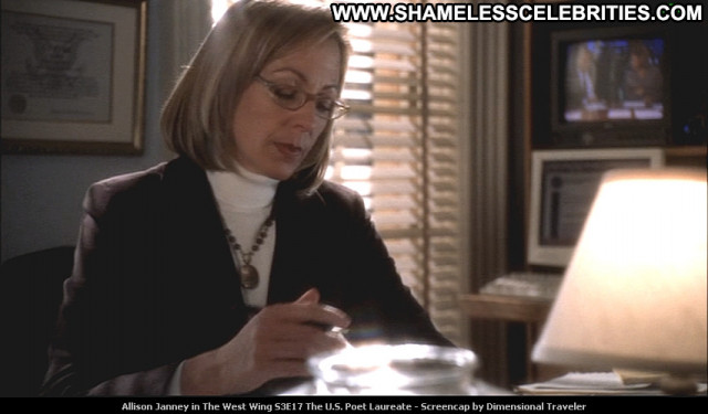 Allison Janney The West Wing Posing Hot Beautiful Babe Tv Series