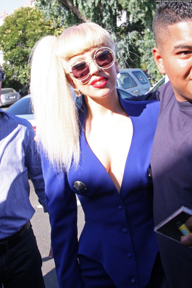 Lady Gaga Los Angeles  Beautiful High Resolution Posing Hot Celebrity