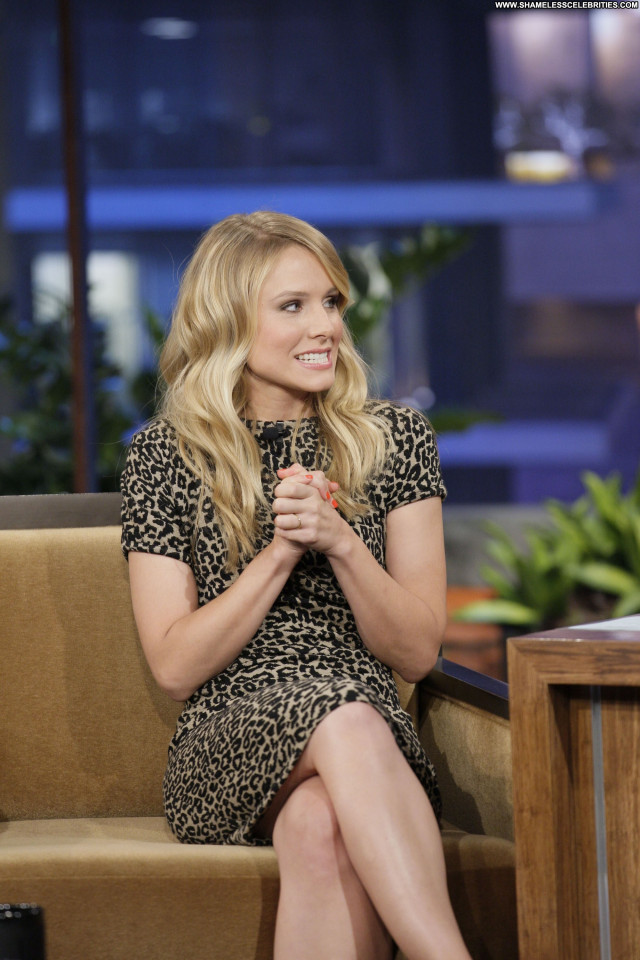 Kristen Bell The Tonight Show With Jay Leno Beautiful High Resolution