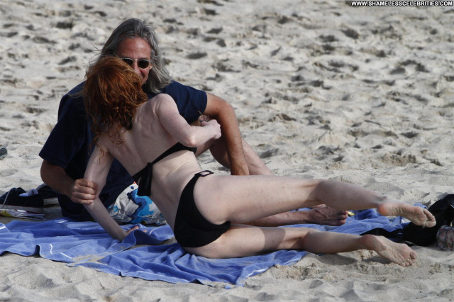 Marg Helgenberger West Hollywood Beach Posing Hot Babe High