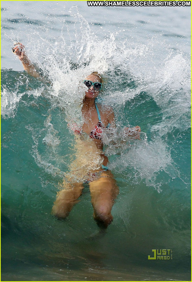 Paris Hilton The Beach High Resolution Beautiful Celebrity Babe