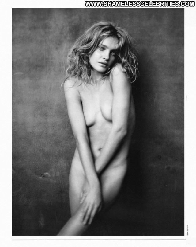 Natalia Vodianova Black And White Celebrity Russia Black Nude