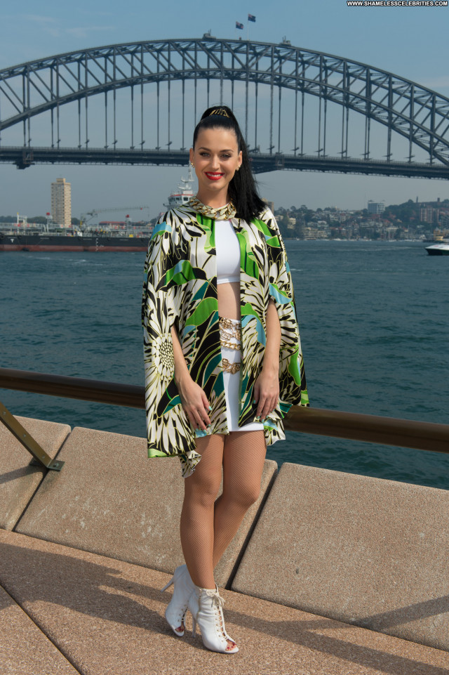 Katy Perry Australia Celebrity Beautiful Babe Posing Hot High